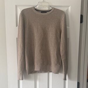 Banana Republic Men's Beige Crewneck Sweater